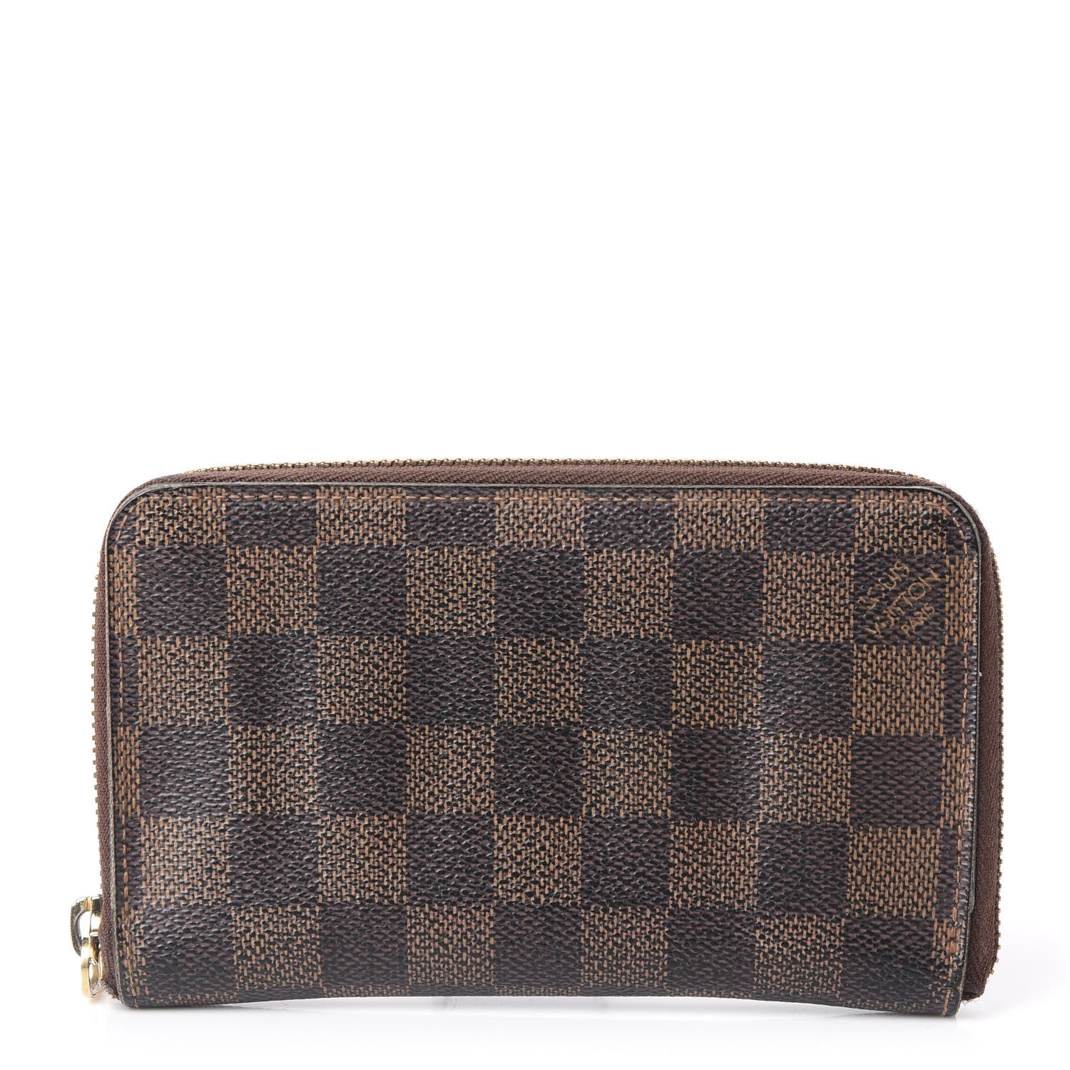 Louis Vuitton Damier Ebene Compact Zippy Wallet 1 of 9