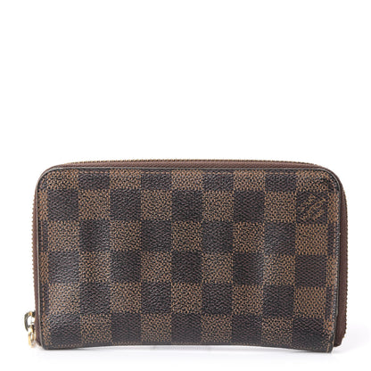 Louis Vuitton Damier Ebene Compact Zippy Wallet 1 of 9