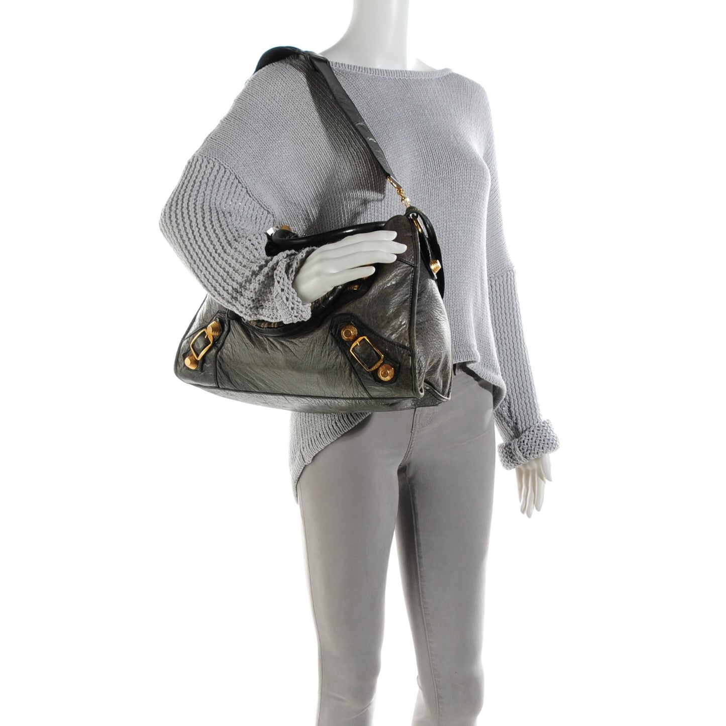 Agneau Giant 21 Gold Hardware City Anthracite