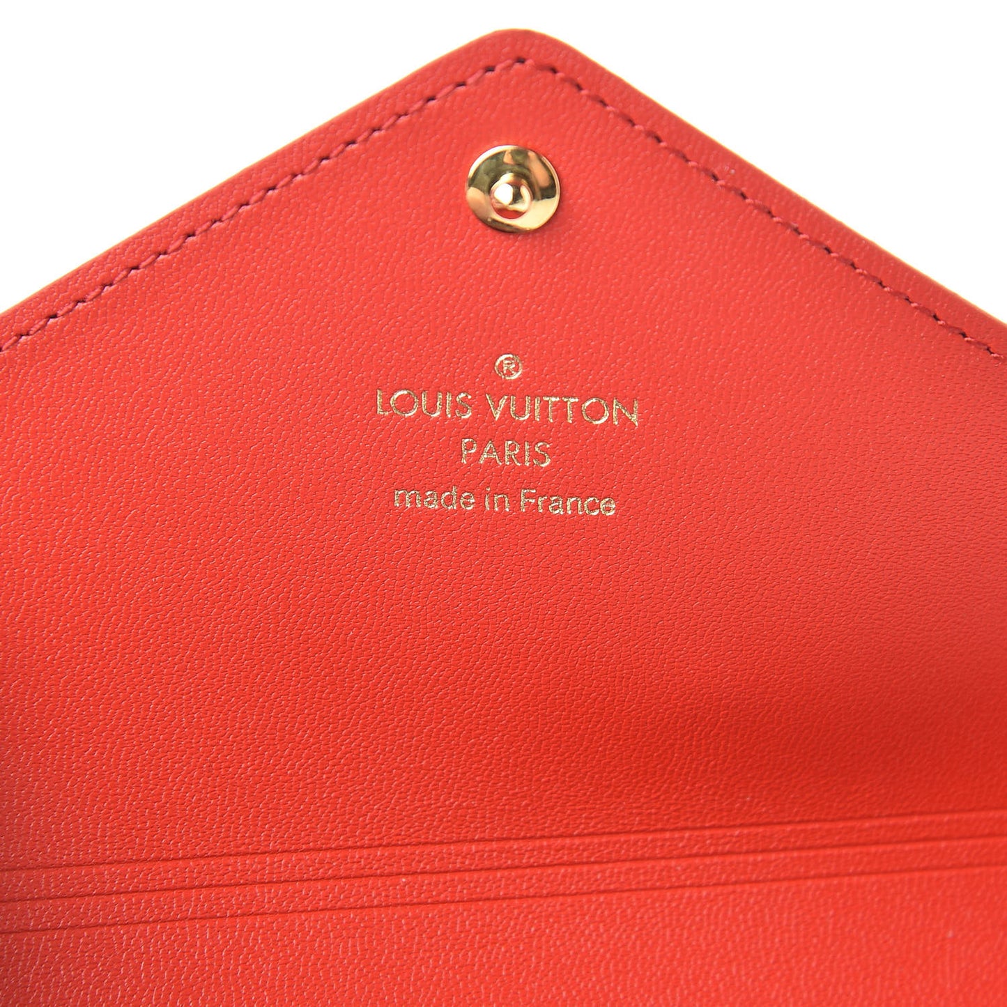 Monogram Medium Kirigami Pochette Insert Coquelicot