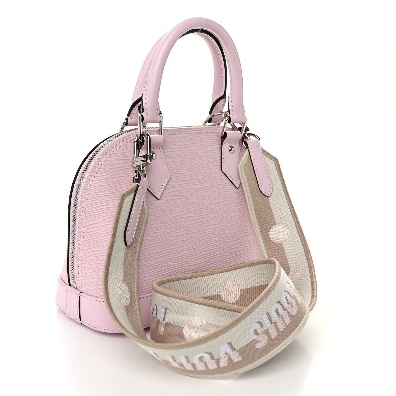 Louis Vuitton Epi Jacquard Alma BB Guimauve 3 of 10