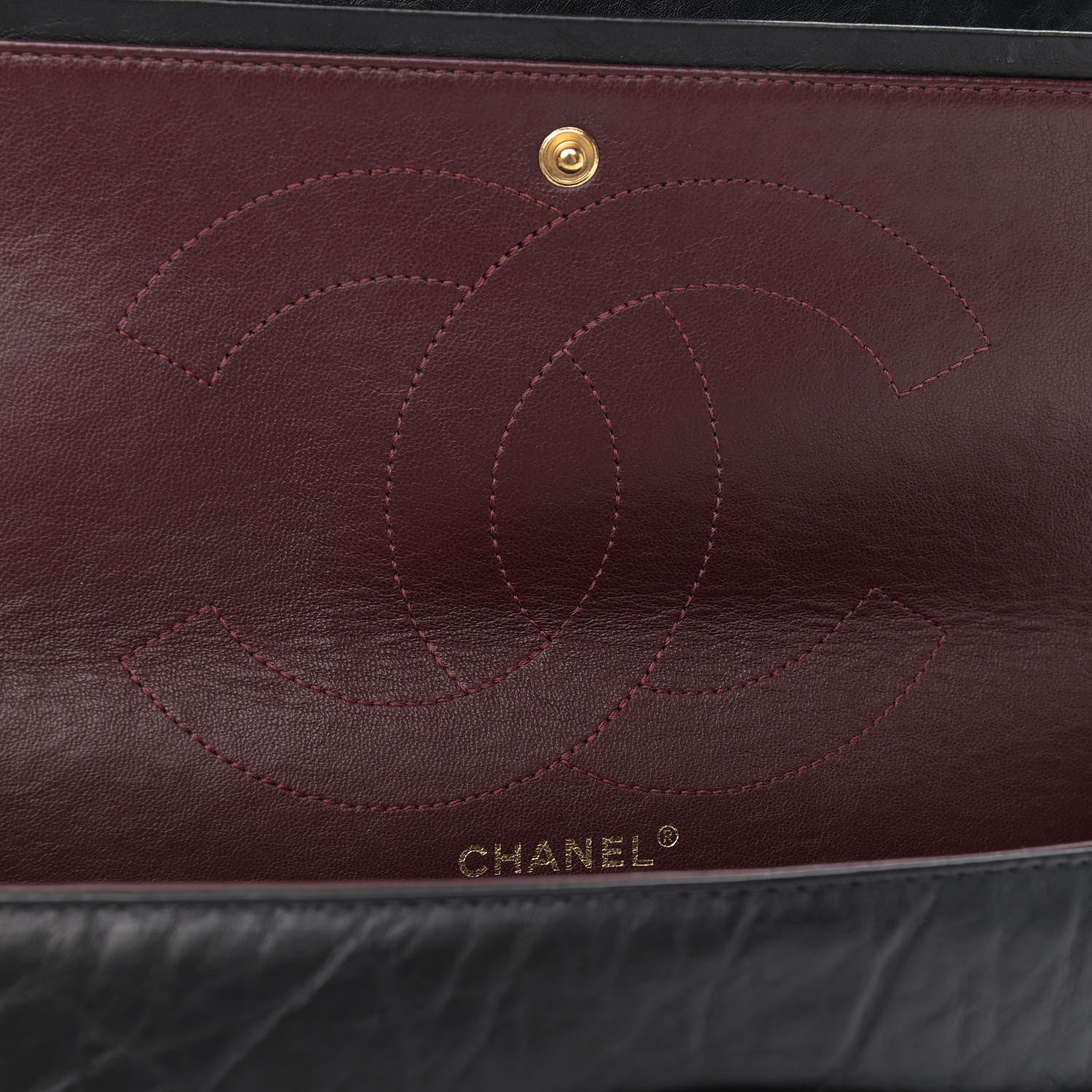 Chanel Aged Calfskin Quilted 2.55 Reissue 227 Flap Black 8 of 12