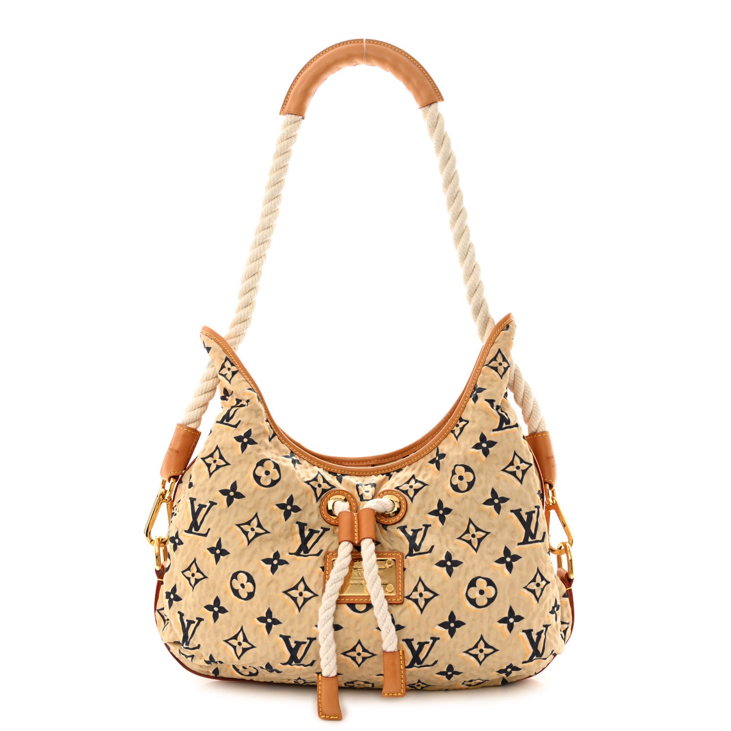 Louis Vuitton Canvas Monogram Cruise Bulles MM Natural 1 of 11
