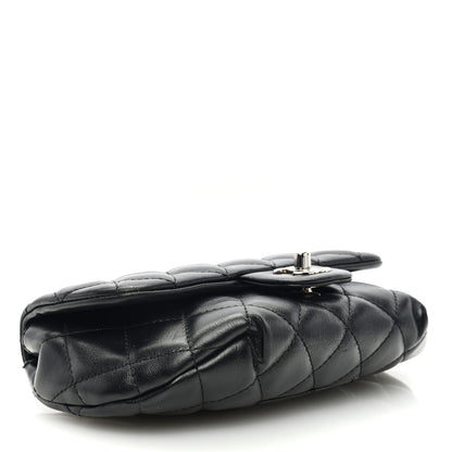 Chanel Calfskin Quilted CC Uniform Flap Belt Bag Black 4 of 10