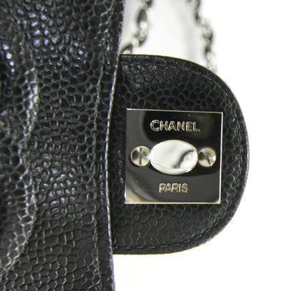 Chanel Caviar Quilted Mini Flap Black SHW 9 of 12
