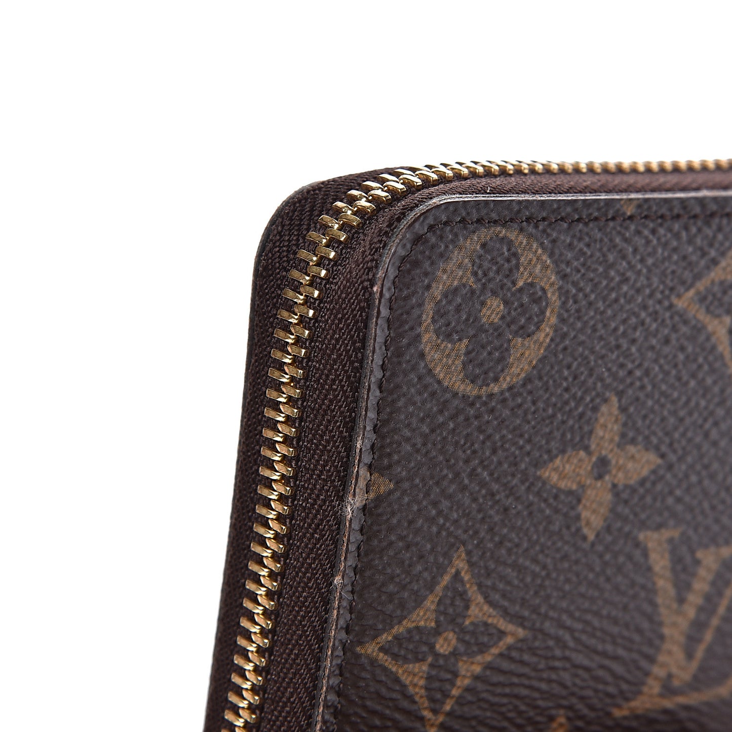Monogram Clemence Wallet Rose Ballerine