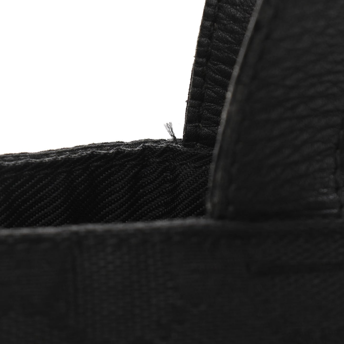 Monogram Drawstring Bag Black