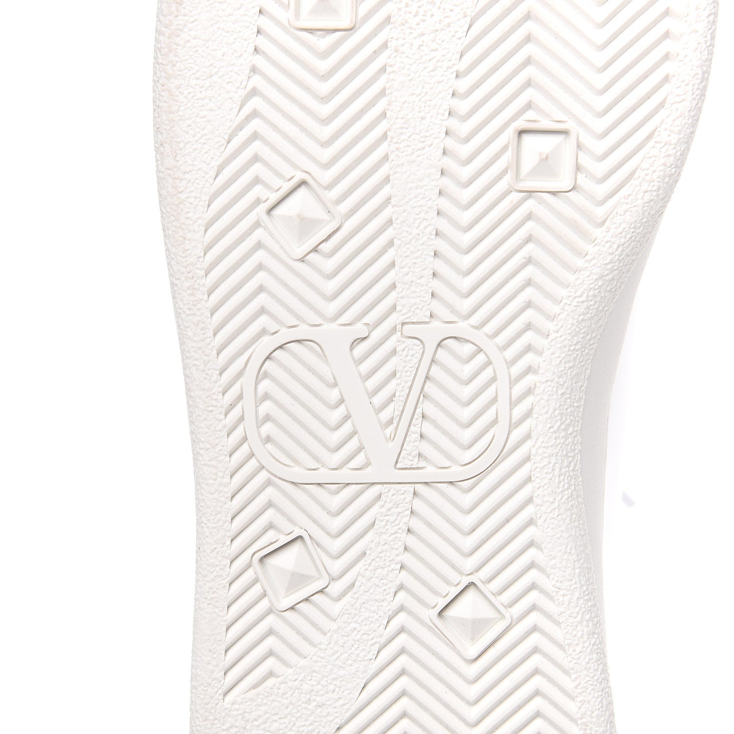 Calfskin Womens Backnet Sneakers 37.5 White