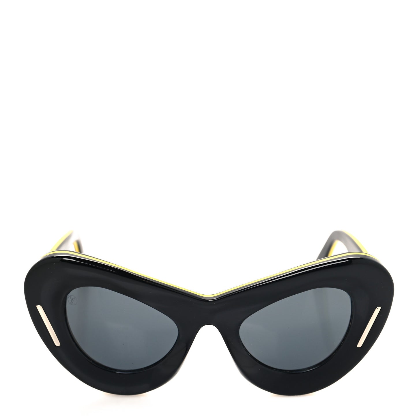 Acetate Cat Eye LV Sunglasses Z0835W Black