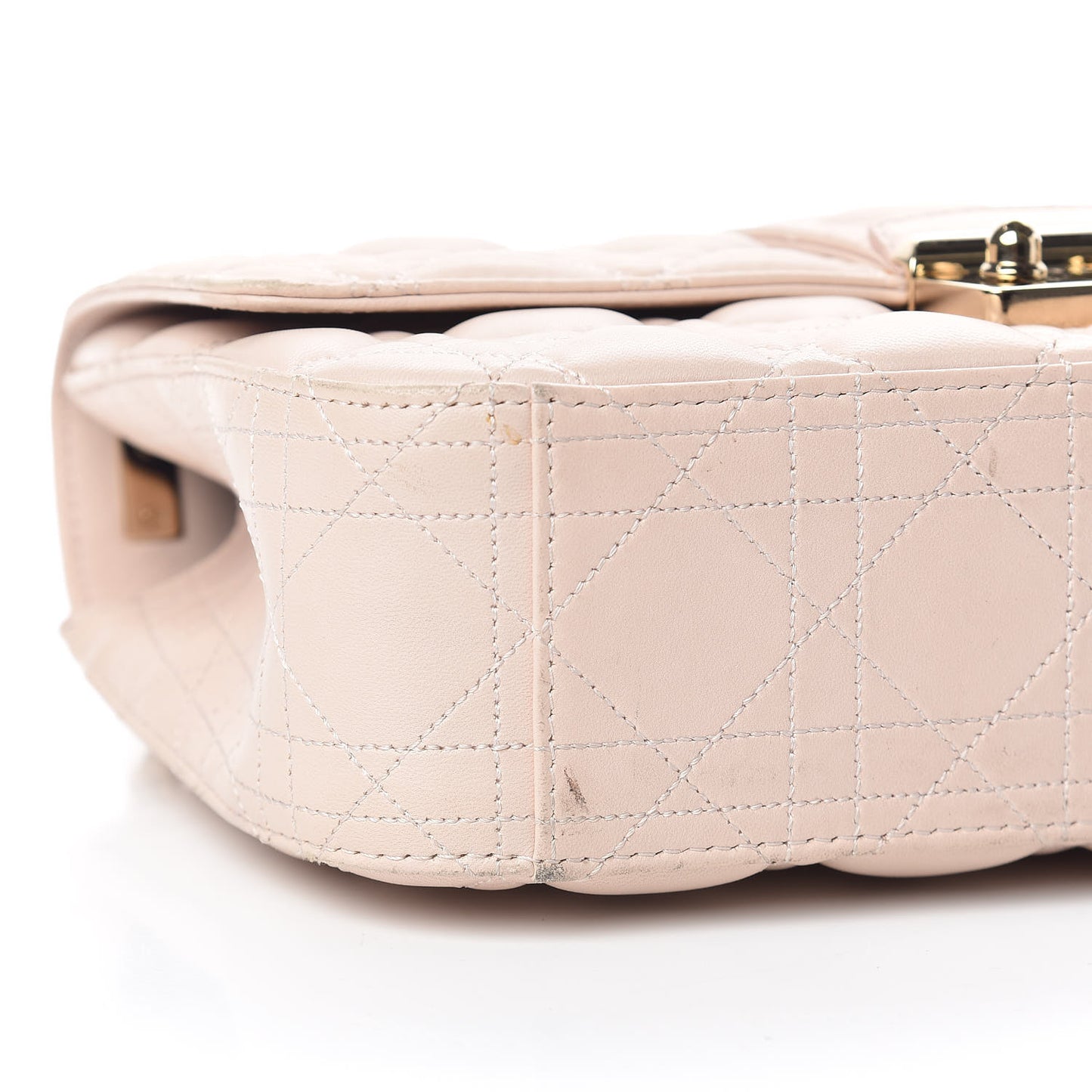 Lambskin Cannage Medium Miss Dior Flap Light Pink