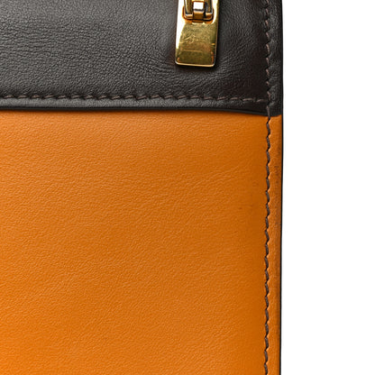 Prada City Calf Pionniere Saddle Bag Ocra Cocco 17 of 24