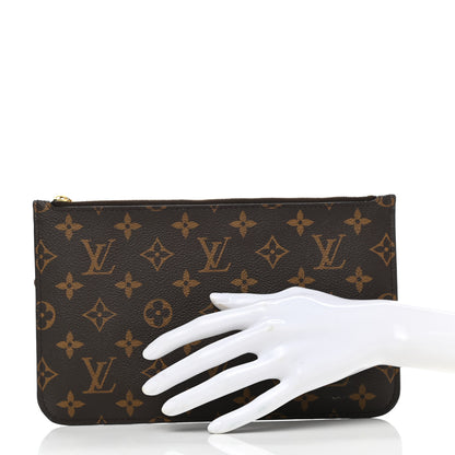 Louis Vuitton Monogram Neverfull MM GM Pochette 2 of 7
