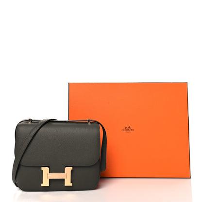 Hermes Epsom Constance 18 Vert De Gris 12 of 12