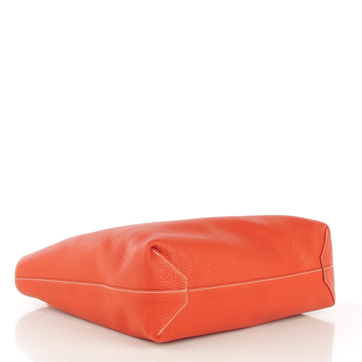 Taurillon Clemence Double Sens 45 Reversible Tote Peony Sanguine
