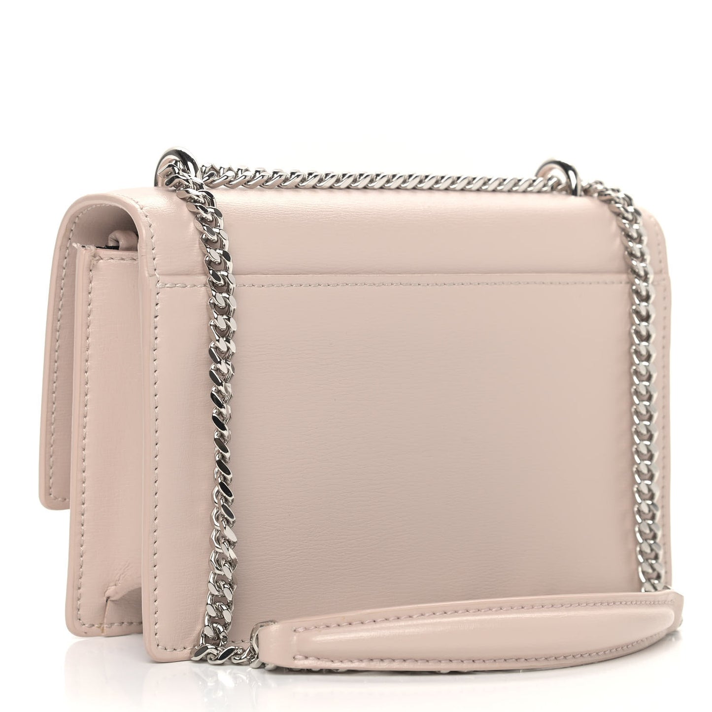 Calfskin Monogram Sunset Chain Wallet Light Pink
