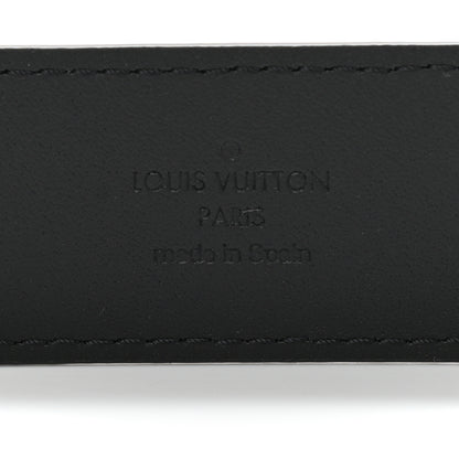 Louis Vuitton Taurillon 35mm Pont Neuf Belt 95 38 Black 3 of 7