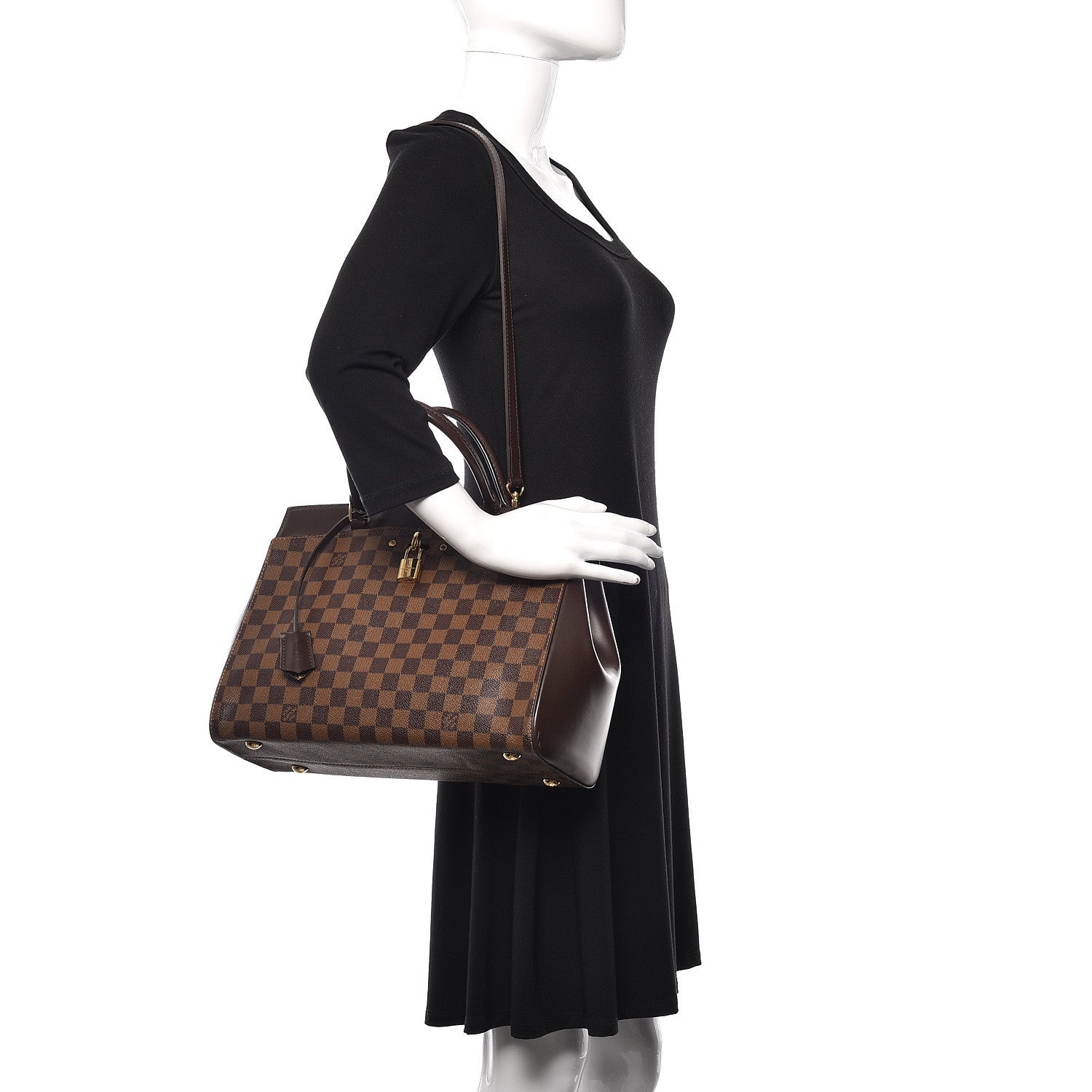 Louis Vuitton Damier Ebene Rivoli MM 2 of 12