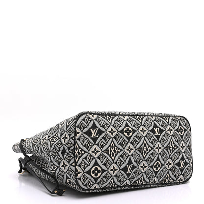 Louis Vuitton Jacquard Since 1854 Neverfull MM Grey 5 of 10