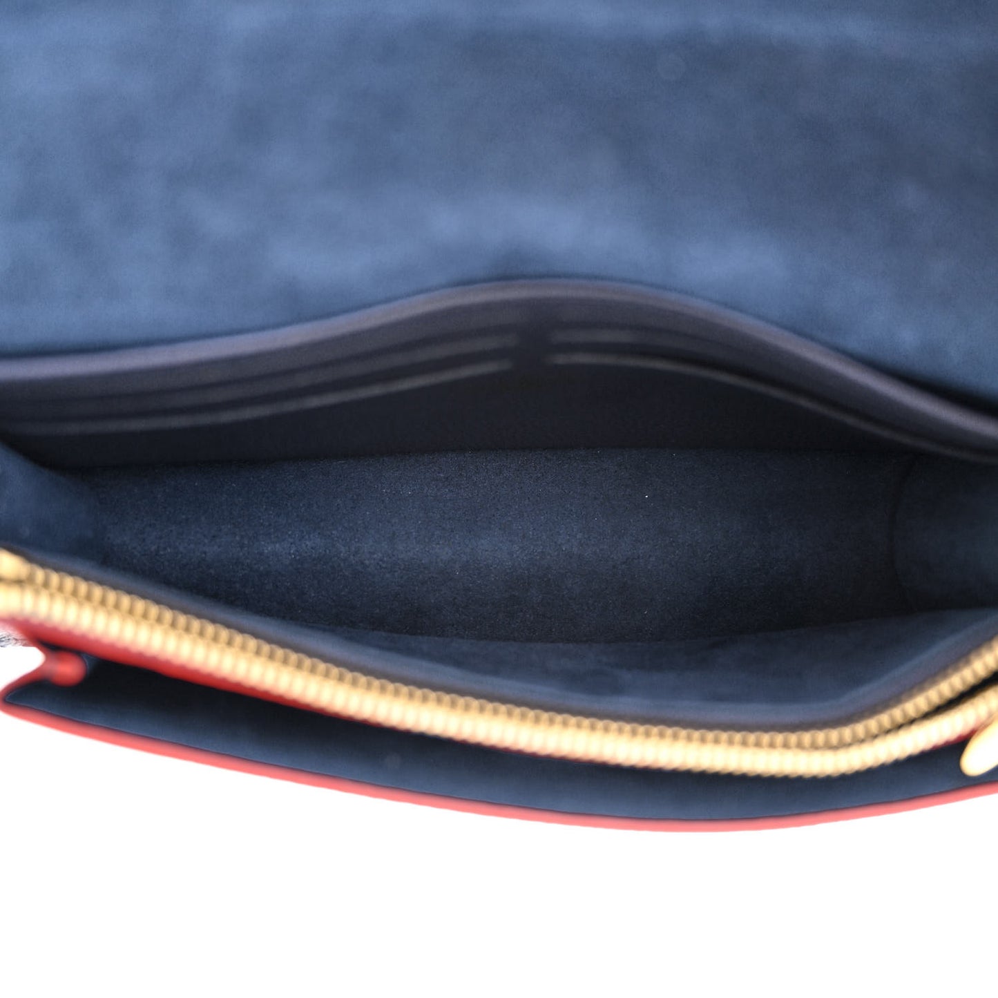 Empreinte Vavin Chain Wallet Marine Rouge