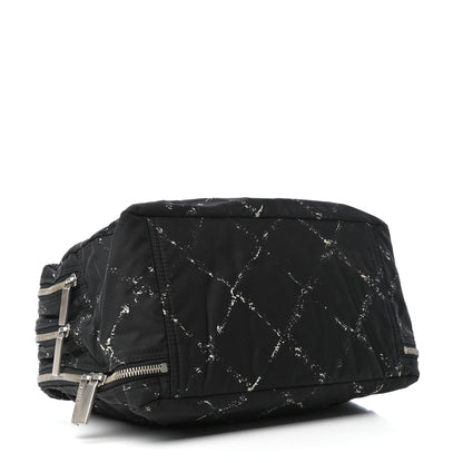 Chanel Nylon Travel Duffel Bag Black 4 of 9