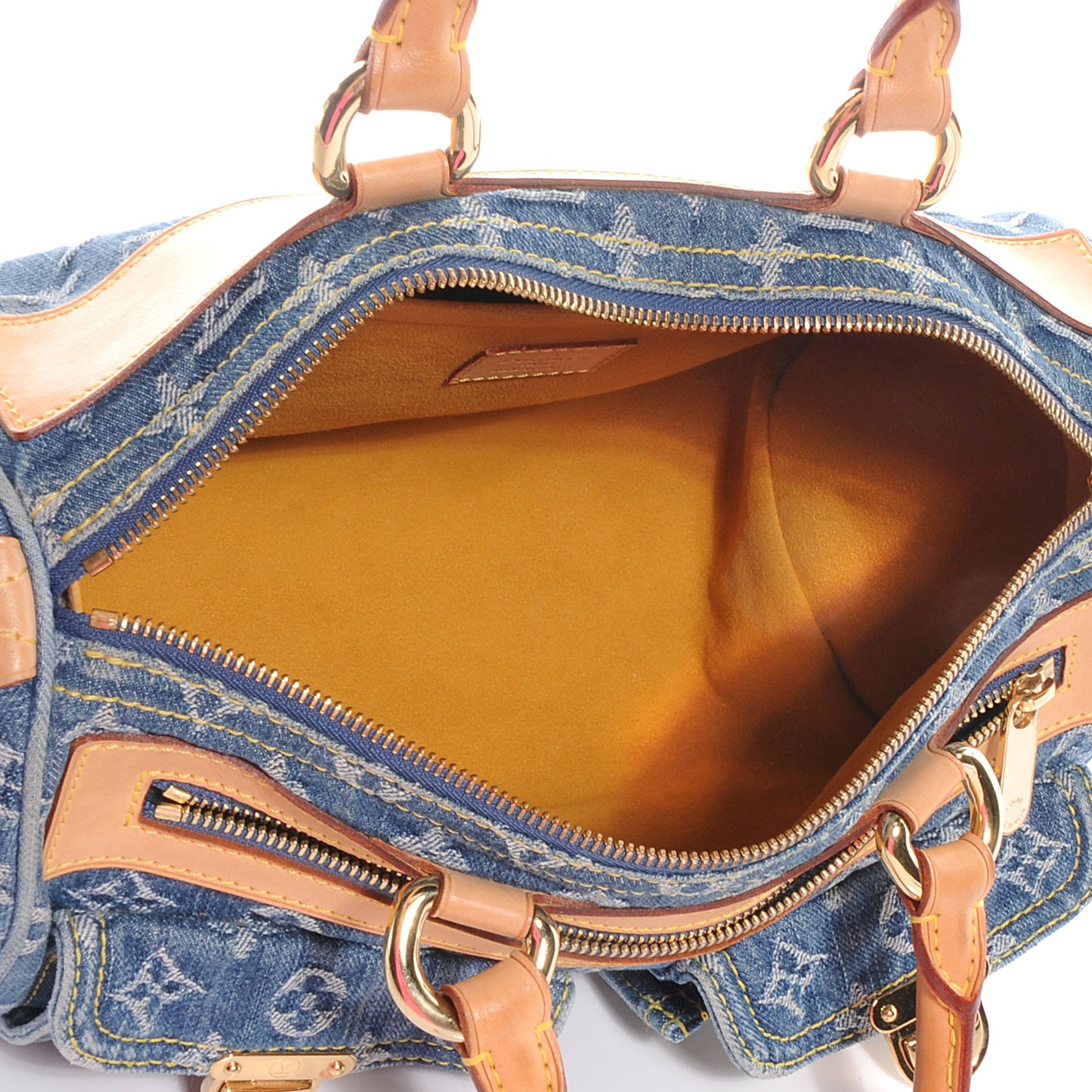 Monogram Denim Neo Speedy Blue