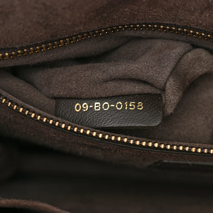 Christian Dior Lambskin Cannage Studded Large Dioraddict Flap Bag Brown 7 of 12