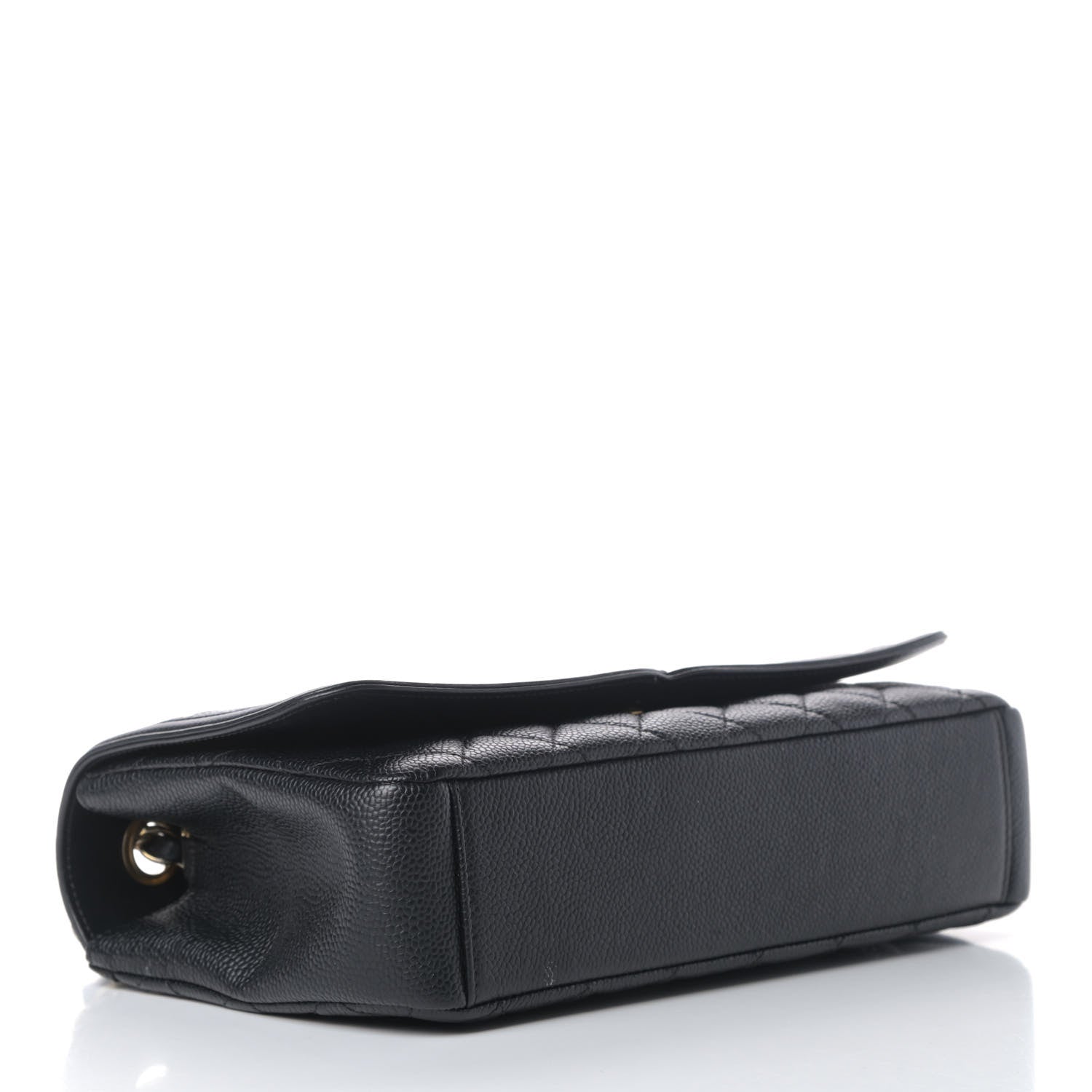 Chanel Caviar Quilted Medium CC Filigree Flap Black 3 of 6