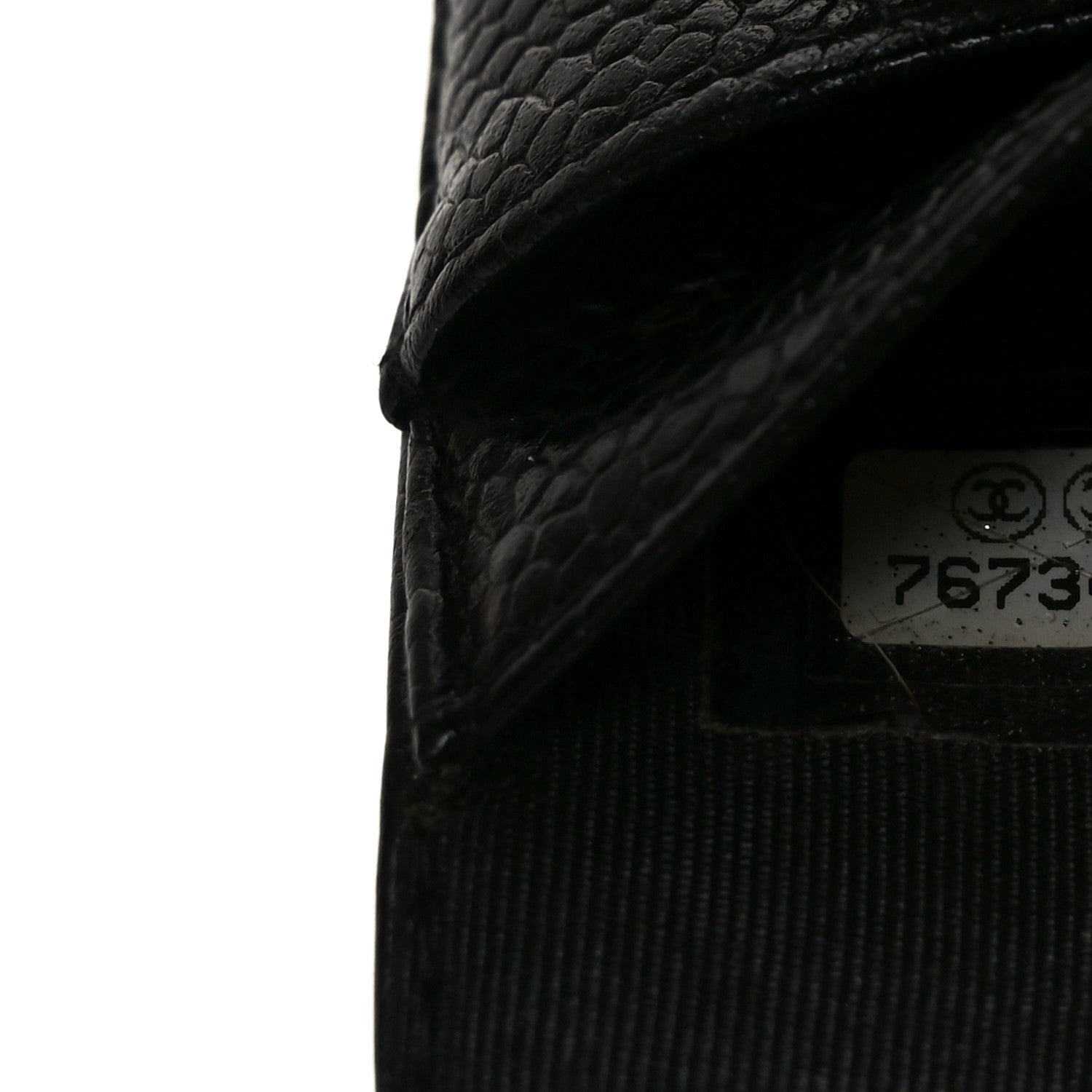 Chanel Caviar Timeless CC Ring Agenda Planner Black 7 of 8