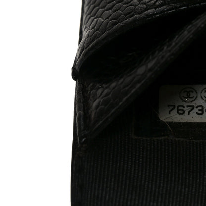 Chanel Caviar Timeless CC Ring Agenda Planner Black 7 of 8