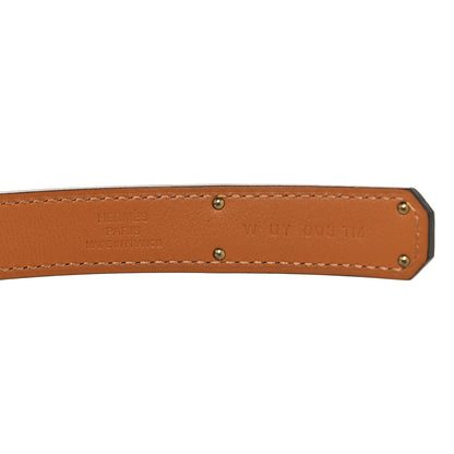 Hermes Epsom Kelly Belt Gold 3 of 4