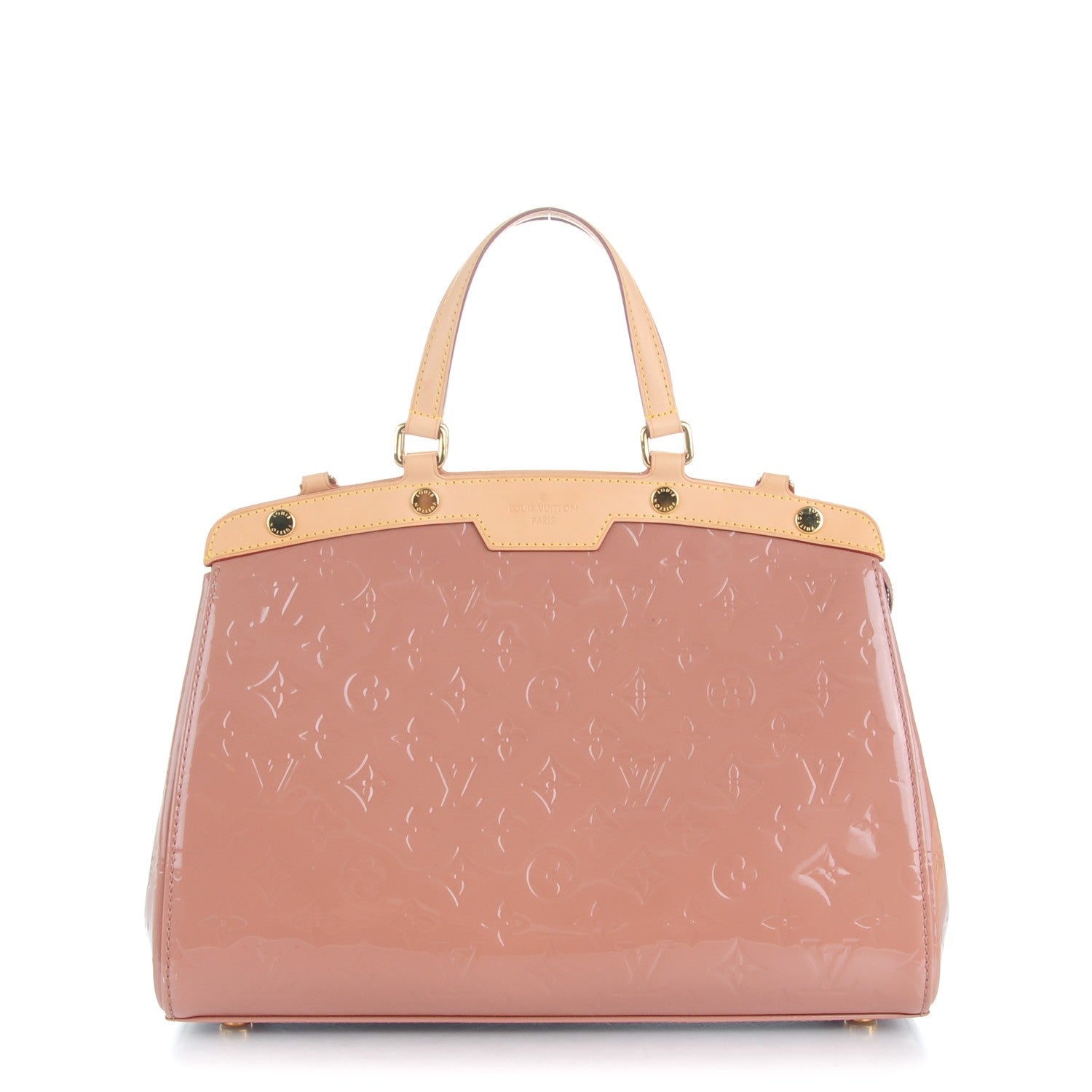 Louis Vuitton Vernis Brea MM Rose Velours 1 of 7
