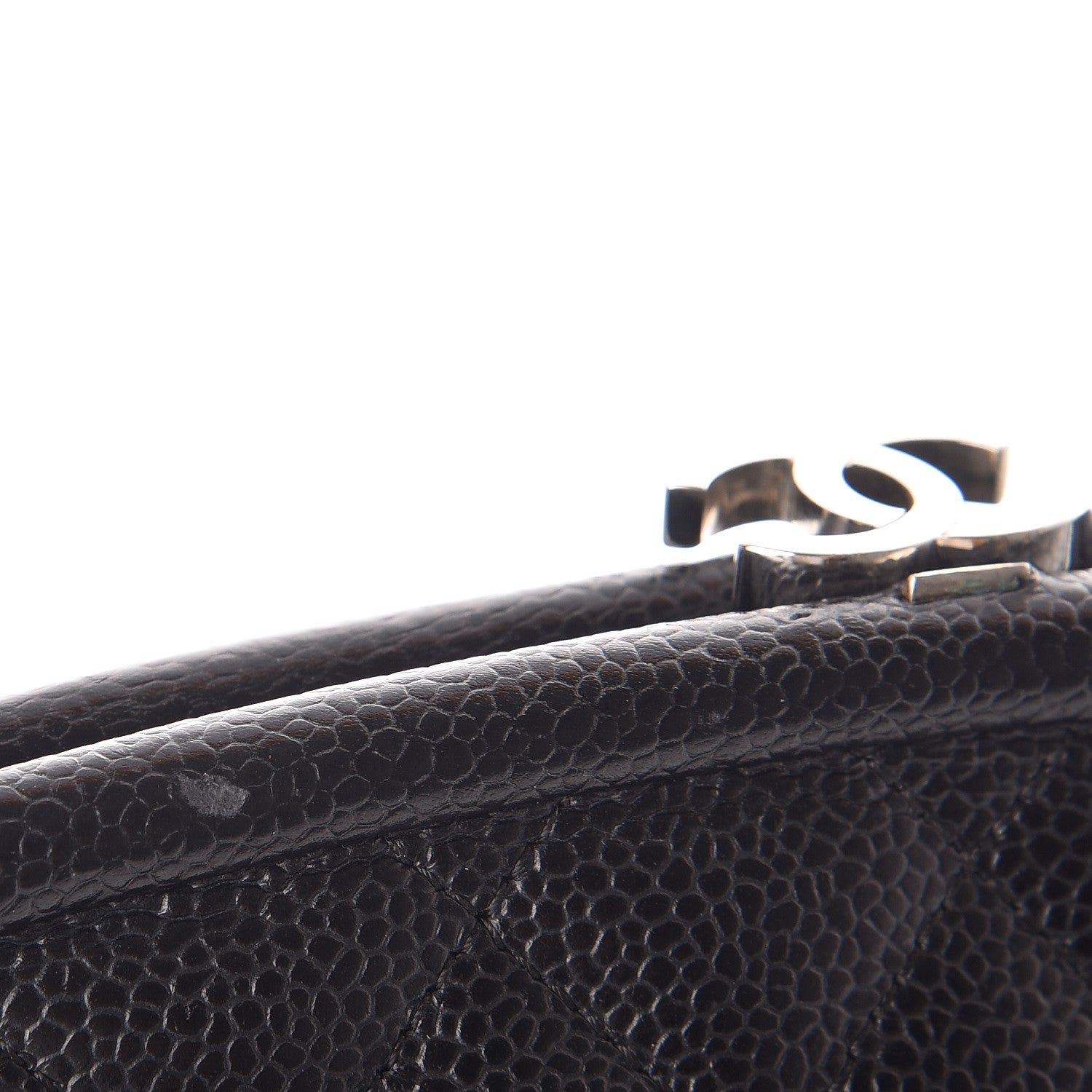 Chanel Caviar Quilted Timeless Clutch Black 8 of 9