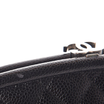 Chanel Caviar Quilted Timeless Clutch Black 8 of 9