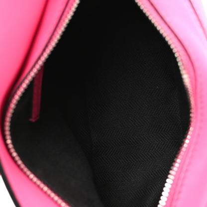 Loewe Calfskin Mini Puzzle Bumbag Neon Pink 5 of 10