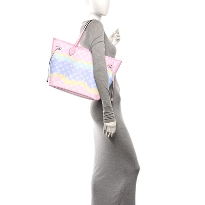 Louis Vuitton Monogram Escale Neverfull MM Pastel 2 of 10
