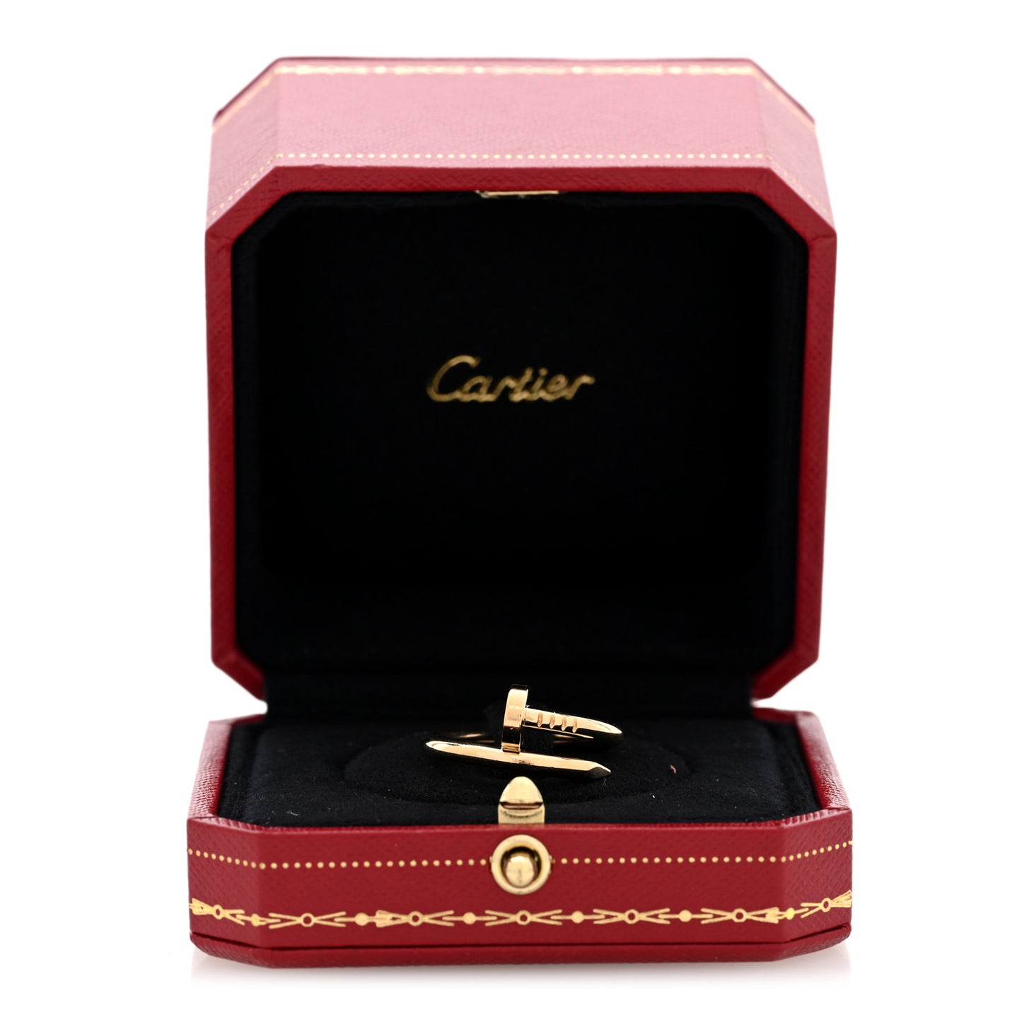 18K Yellow Gold Juste Un Clou Ring 55 7.25