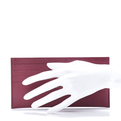 Louis Vuitton Calfskin Felicie Card Holder Insert Fuchsia 2 of 6