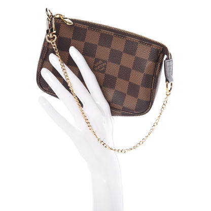 Louis Vuitton Damier Ebene Mini Pochette Accessories 2 of 8