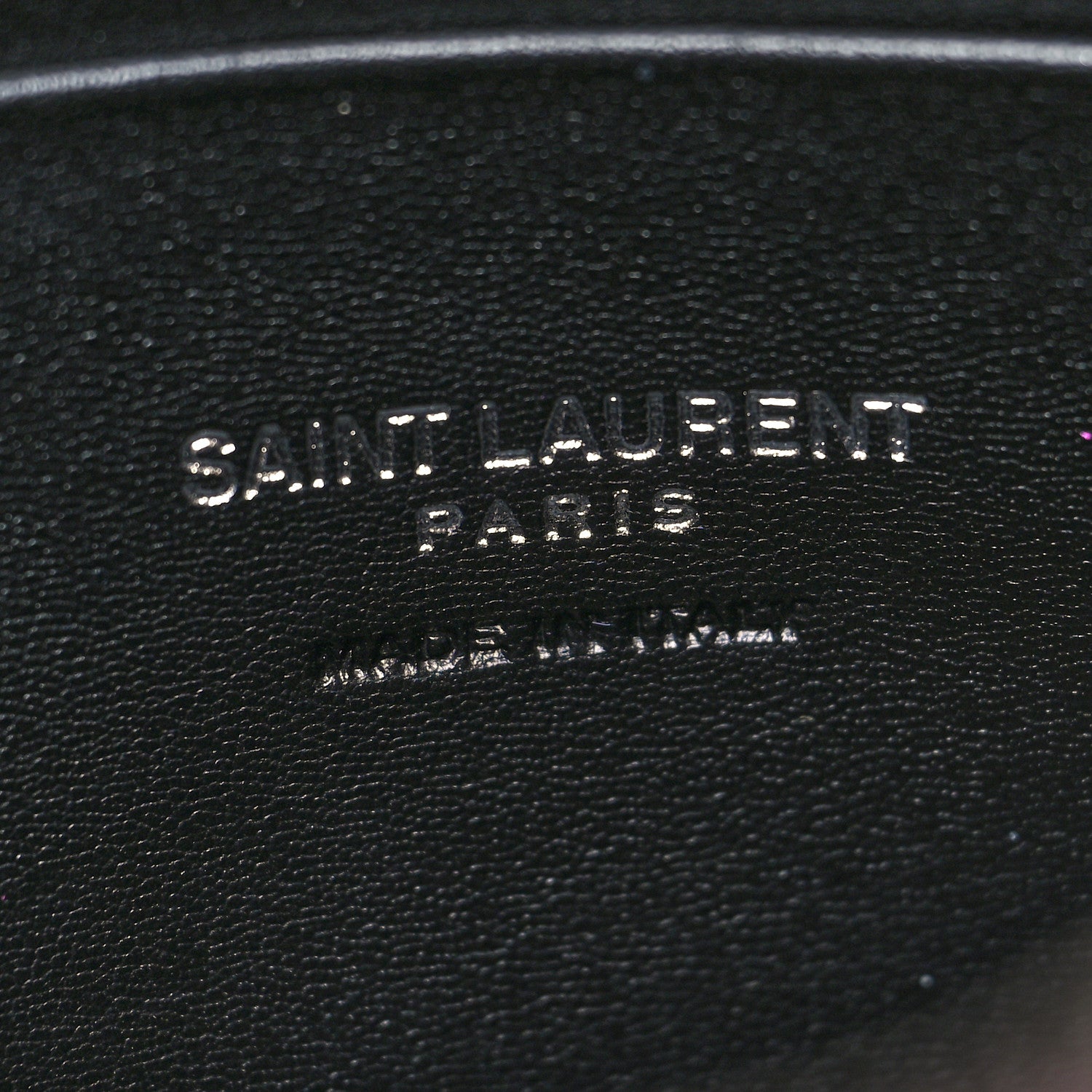 Saint Laurent Grain De Poudre Matelasse Monogram Mini Lou Camera Bag Bright Pink 6 of 10
