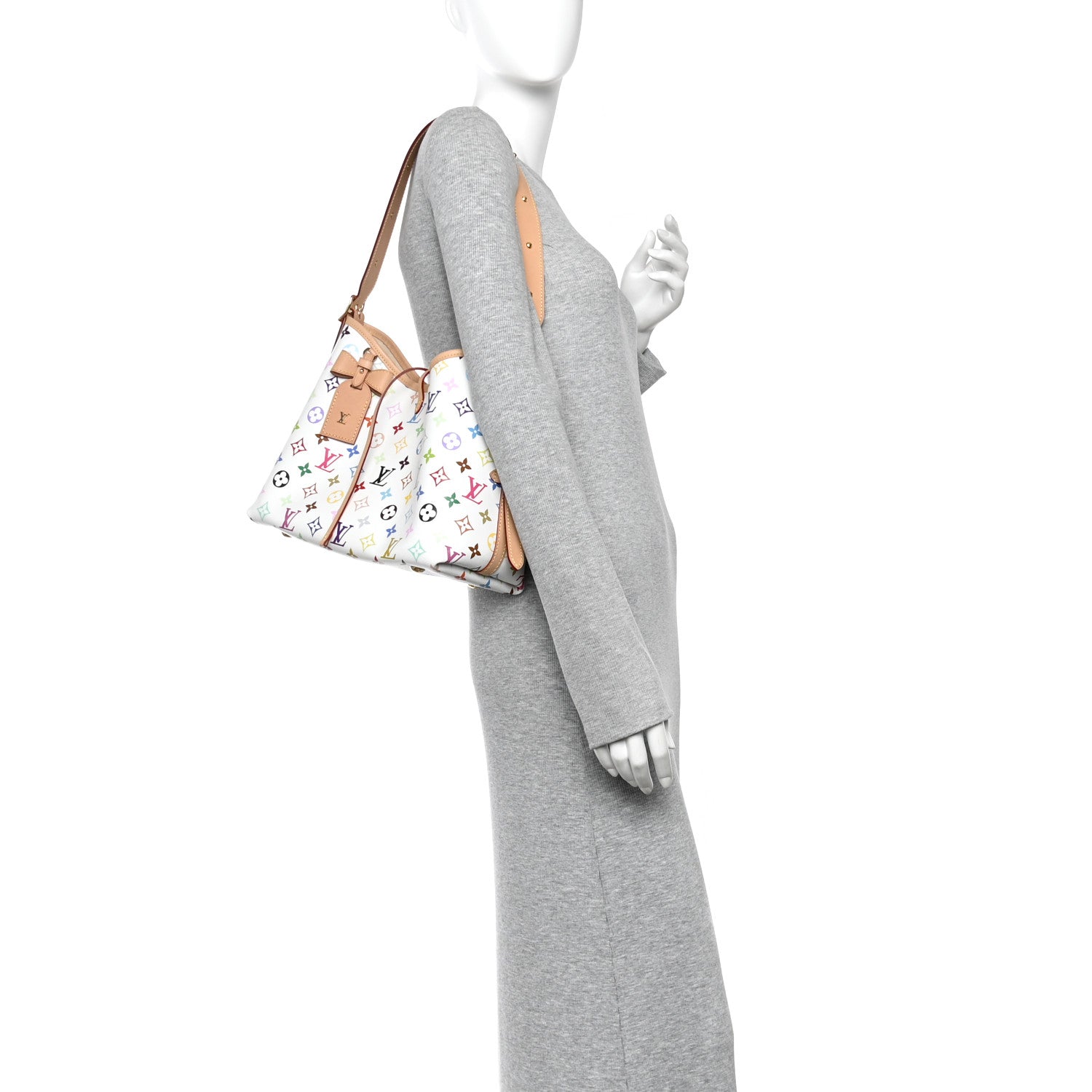 Louis Vuitton LV X TM Monogram Multicolor CarryAll PM White 2 of 11