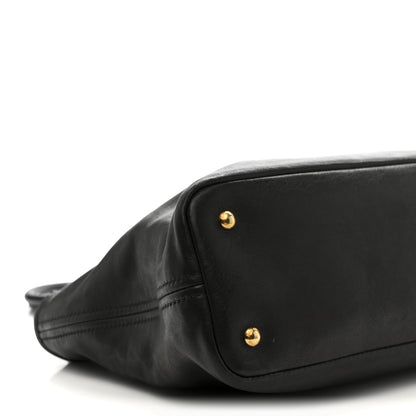 Miu Miu Nappa Medium Aventure Bag Black 8 of 10