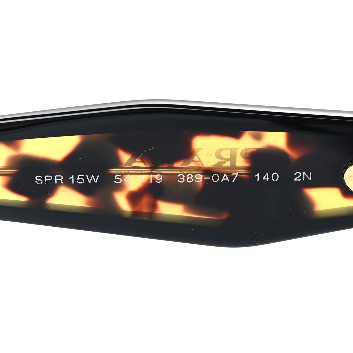 Prada Acetate Sunglasses SPR 15W Tortoise 6 of 7