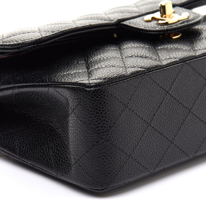 Chanel Caviar Quilted Small Double Flap Black 9 of 12