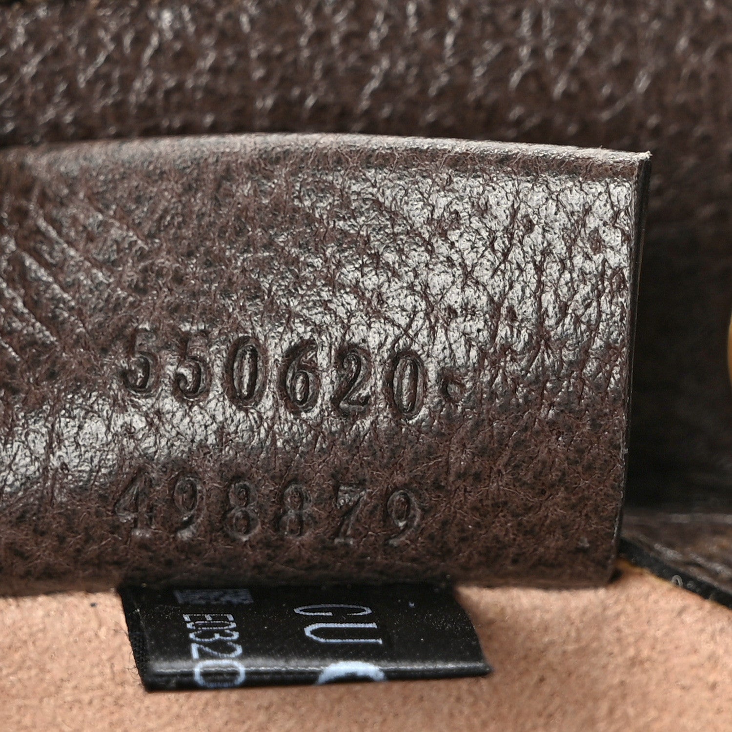 Gucci GG Supreme Monogram Web Mini Ophidia Bucket Bag Brown 7 of 13