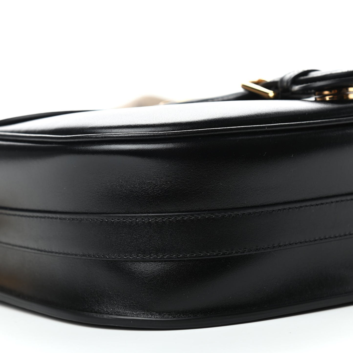 Box Calfskin Large Bobby Flap Black