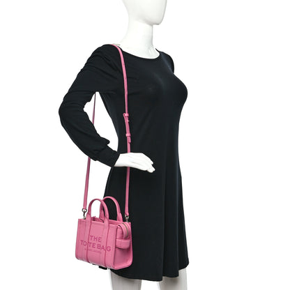Marc Jacobs Grained Calfskin Small The Tote Bag Candy Pink 2 of 9