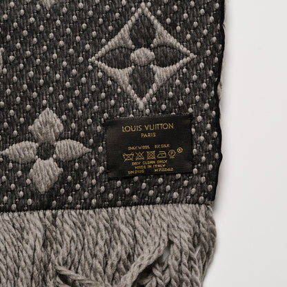 Louis Vuitton Wool Silk Logomania Scarf Verone 3 of 4