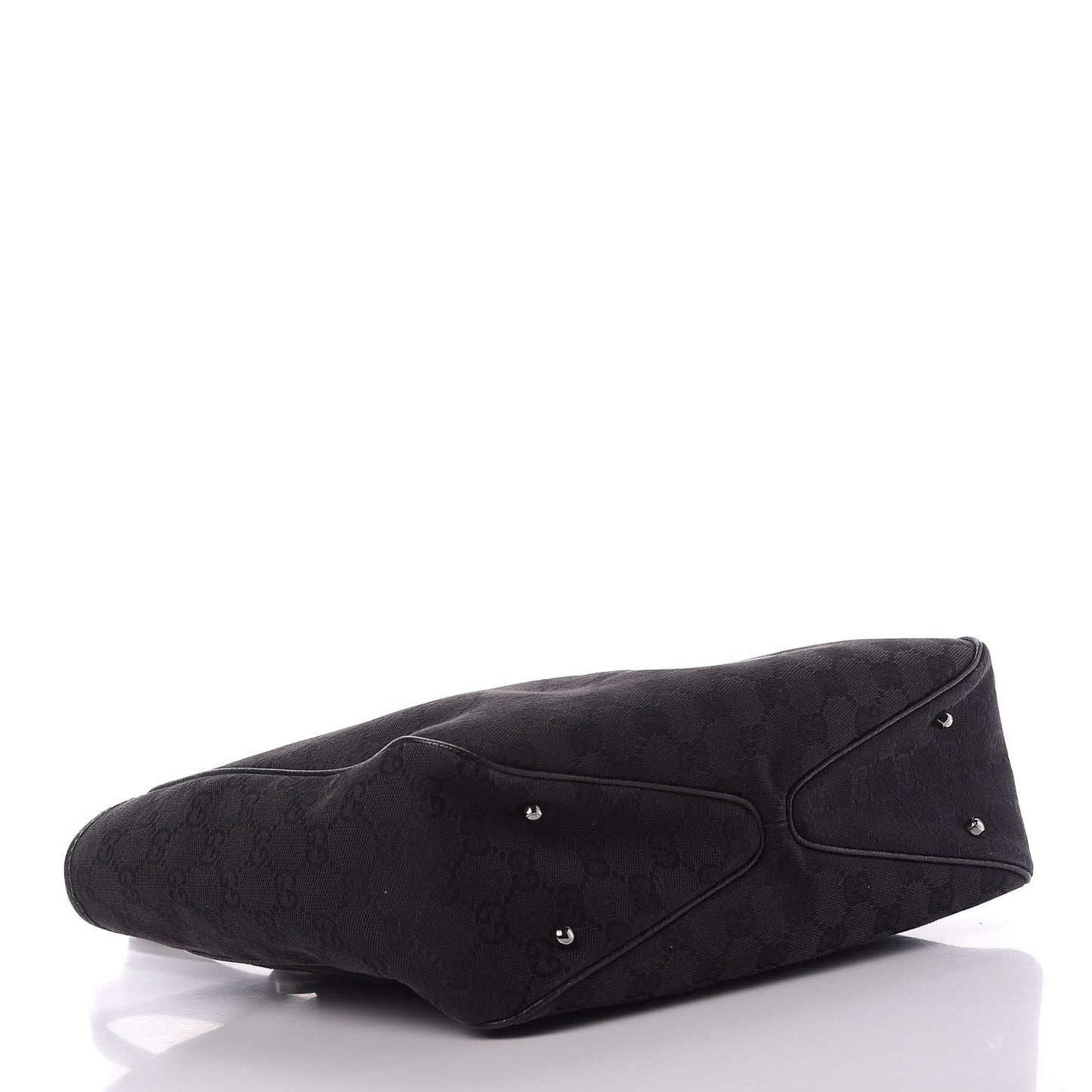 Monogram Medium Tote Black