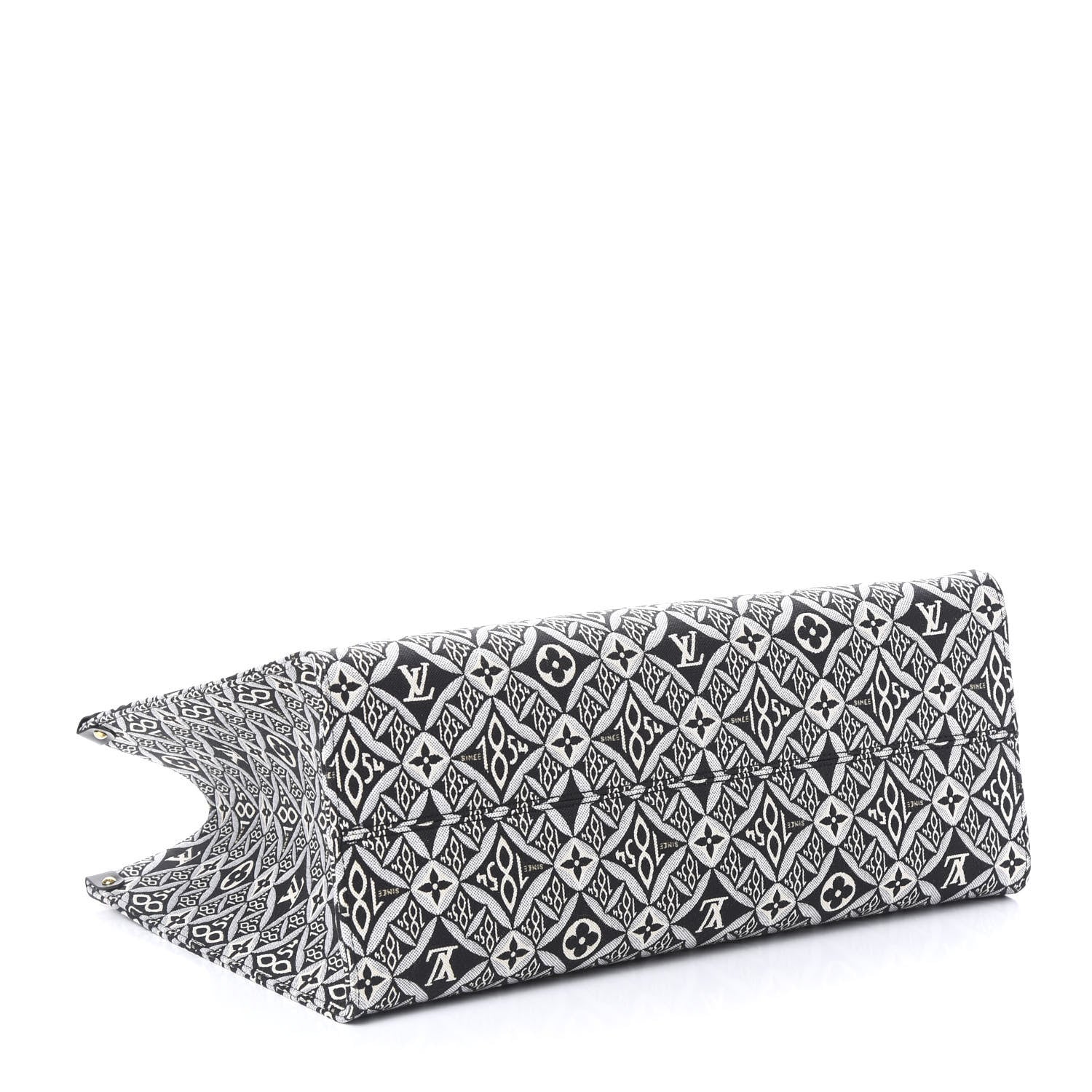 Louis Vuitton Jacquard Since 1854 Onthego GM Grey 3 of 10