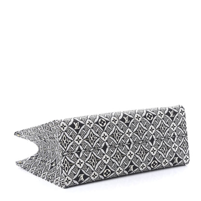 Louis Vuitton Jacquard Since 1854 Onthego GM Grey 3 of 10